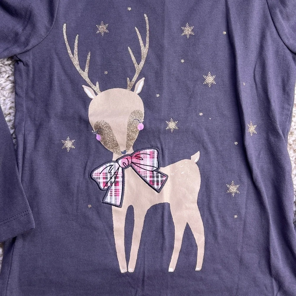 GIRLS GYMBOREE HOLIDAY TOP SIZE 6 NWT